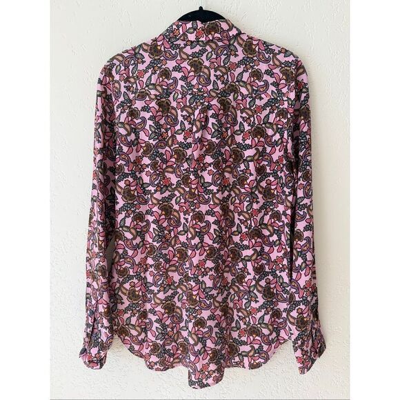 Boden Silk Button Down Shirt - Picture 4 of 9